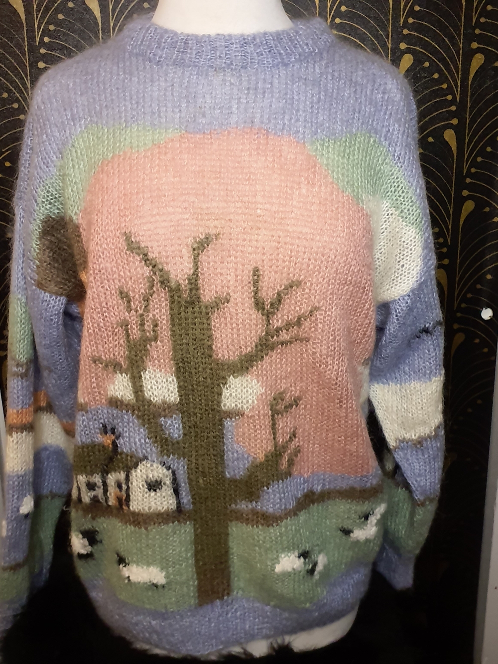 Michelle Stuart Studio Hand Knit Sweater - Light Lavender